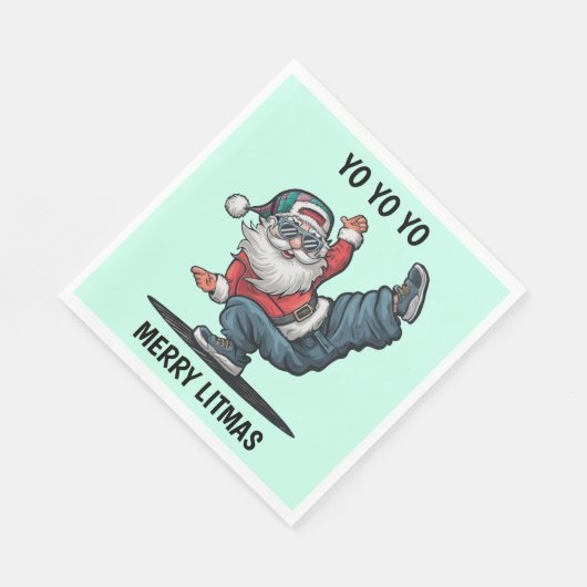 Hip Hop Sinterklaas Servet (Hoek)