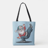 Hip Hop Sinterklaas Tote Bag (Achterkant)