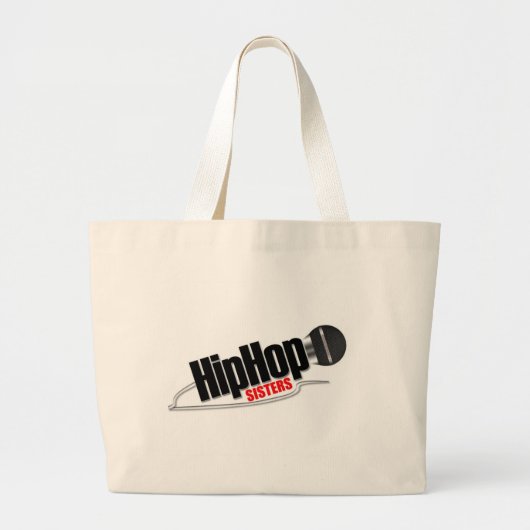 HIP HOP SISTERS BAG GROTE TOTE BAG (Voorkant)