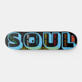HIP HOP SOUL OFFICIEEL 7 3/4-inch skateboard (Horizontaal)