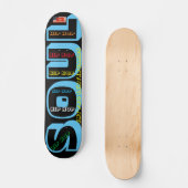 HIP HOP SOUL OFFICIEEL 7 3/4-inch skateboard (Voorkant)
