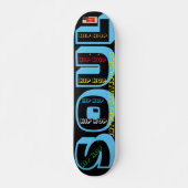 HIP HOP SOUL OFFICIEEL 7 3/4-inch skateboard (Voorkant)