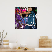 Hip Hop Star Poster (Keuken)