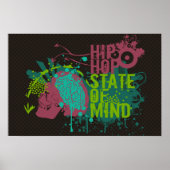 Hip Hop State of Mind Poster (Voorkant)