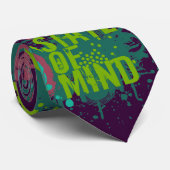 Hip Hop State of Mind Stropdas (Opgerold)