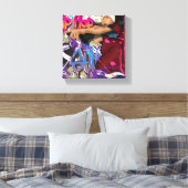 Hip Hop Ster Canvas Afdruk (Insitu (Slaapkamer))