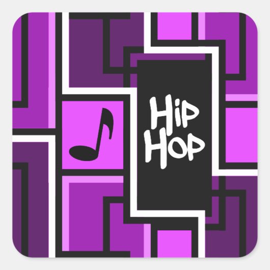 Hip Hop stickers (Voorkant)