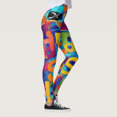 Hip-hop stijl leggings (Rechts)