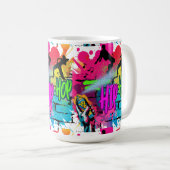  Hip-Hop Street Art  Koffiemok (Voorkant rechts)