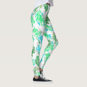 Hip Hop Street Arts Patroon Leggings (Rechts)