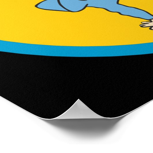 Hip Hop street style breakdancer Poster (Hoek)