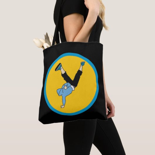 Hip Hop street style breakdancer Tote Bag (Dichtbij)