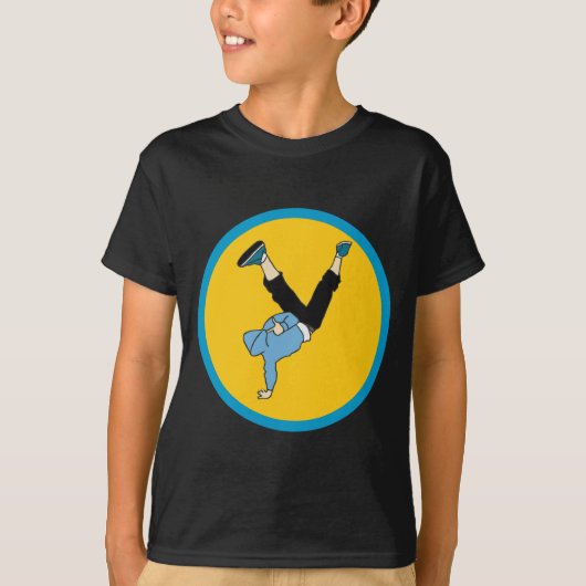Hip Hop street style danser T-shirt (Voorkant)