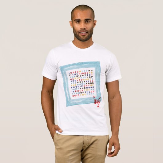 Hip Hop T-shirt (Voorkant volledig)