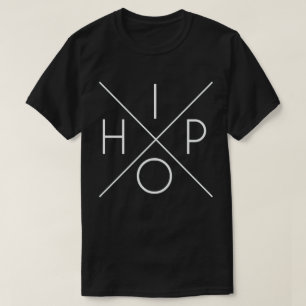 HIP HOP T SHIRT (BLACK)