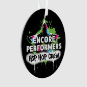 Hip Hop TEAM Ornament ACRYLIC (voorkant)