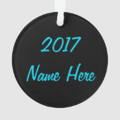 Hip Hop TEAM Ornament ACRYLIC (achterkant)