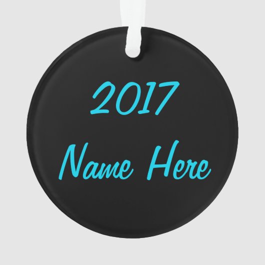 Hip Hop TEAM Ornament ACRYLIC (achterkant)