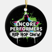 Hip Hop TEAM Ornament PORCELAIN (Voorkant)