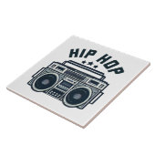 Hip hop tegeltje (Zijkant)