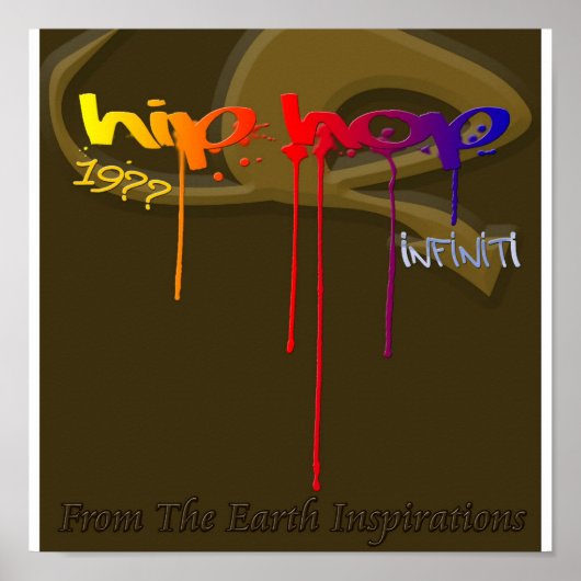 Hip Hop til Infiniti Poster (Voorkant)