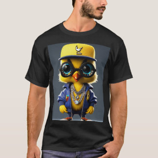 Hip-Hop Tweety Vogel 3D Model T-Shirt