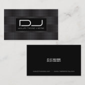 Hip Hop urban DJ Visitekaartjes (Voorkant / Achterkant)