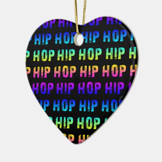 HIP HOP-versiering Keramisch Ornament (Links)