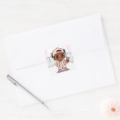Hip Hop Vierkante Sticker (Envelop)
