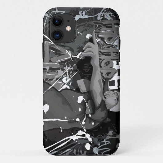 Hip Hop Zanger Bekende Case-Mate iPhone Case (Achterkant)