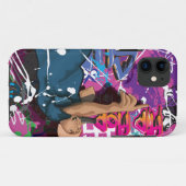 Hip Hop zanger Case-Mate iPhone Case (Achterkant (horizontaal))