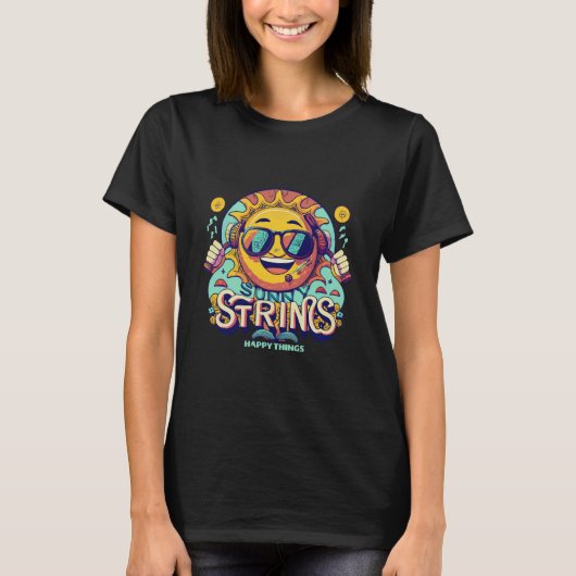 hip hop zon t-shirt (Voorkant)