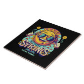 hip hop zon tegeltje (Zijkant)