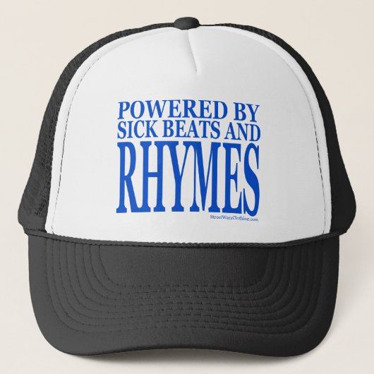Hip hopbeats rap rhymes producent dr dre kanye trucker pet (Voorkant)