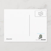 Hip hopdanser briefkaart (Achterkant)