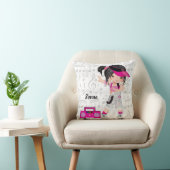 Hip hopmeisje kussen (Stoel)