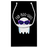 Hip-Hopotamus Funny Hippo Pun Dark BG Klein Cadeauzakje (Achterkant)