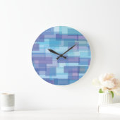 Hip House Blue Clock Grote Klok (Huis)