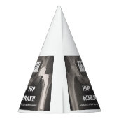 Hip Hurray — Congraties op heupvervanging Feesthoedjes (Achterkant)