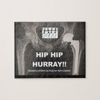 Hip Hurray — Congraties op heupvervanging Legpuzzel