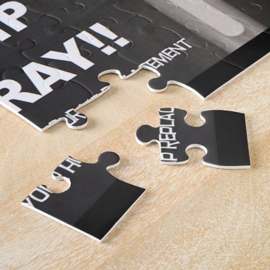 Hip Hurray — Congraties op heupvervanging Legpuzzel (Zijkant)