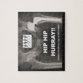 Hip Hurray — Congraties op heupvervanging Legpuzzel (Verticaal)