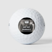 Hip Hurray - Gefeliciteerd met de heup vervanging Golfballen (Voorkant)