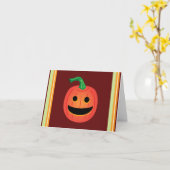 Hip Jack O' Lantern Happy Halloween Kaarten (Gele Bloem)