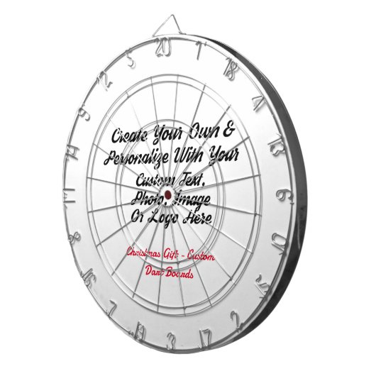 Hip Kerstmis Gift-idee, Gepersonaliseerde Dart Boa Dartbord (Voorkant Rechts)