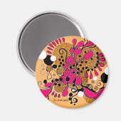 "HIP" KUNST MAGNEET (Voorkant / Achterkant)