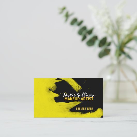 Hip Makeup Artist Visitekaartje (Staand voorkant)