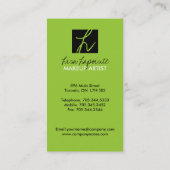 HIp Monogram Visitekaartjes (Achterkant)