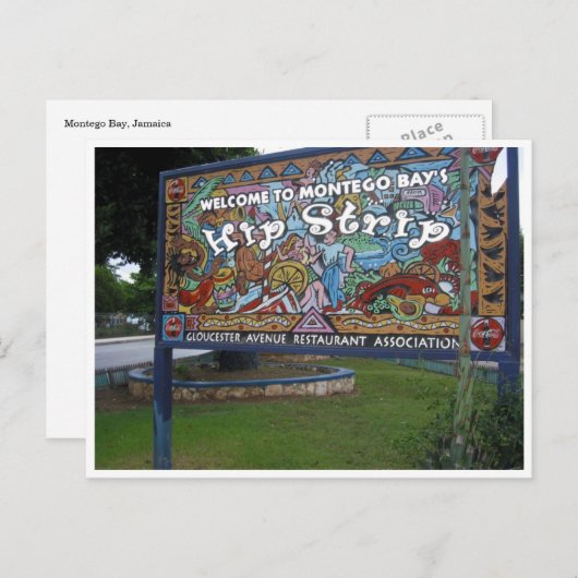 hip montego bay briefkaart (Voorkant / Achterkant)