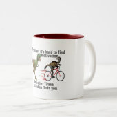 Hip Motivation vindt u grappig T-rex Mok ontwerp (Voorkant rechts)